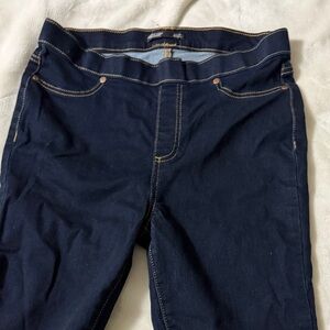 Simply Vera Vera Wang Dark Navy Skinny Jeans